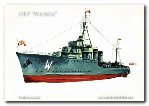 ORP Wicher — zdjęcie poglądowe